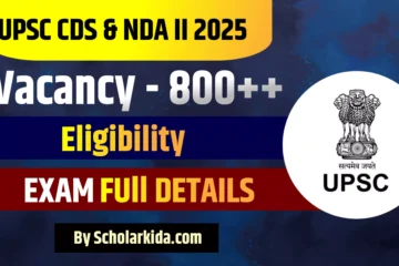 UPSC CDS II 2025 & NDA II 2025 Recruitment